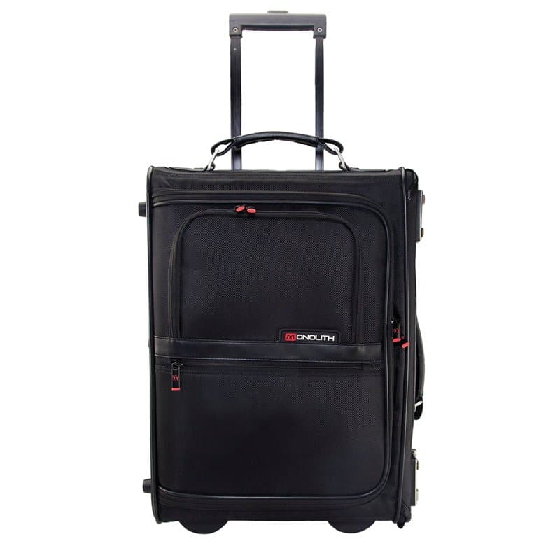 Masters Monolith Valise Trolley Pilote Case, Business et Voyage, Fermeture à Codes, pour PC de 14 à 17 Pouces, Trolley à roulett