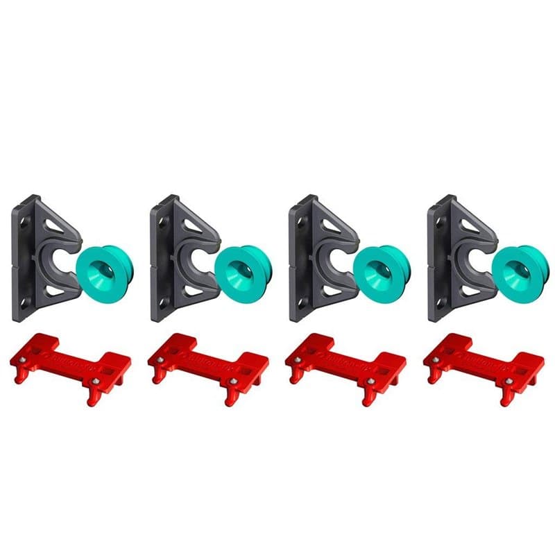 Button Fix Lot de 4 panneaux de connexion de type 2 + 4 outils de marquage
