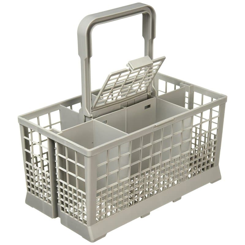 Paxanpax Universel Panier à Couverts pour lave-vaisselle Bosch/ Hotpoint/ Neff/ Siemens/ Smeg gris 68-BS-01