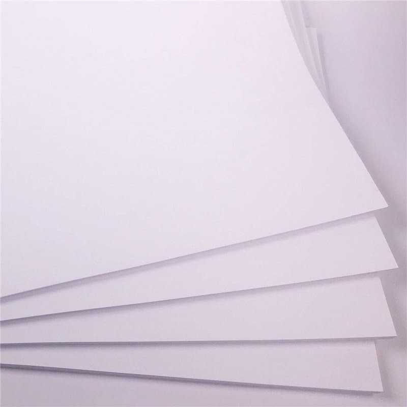 Lot de 50 grandes cartes A2 blanches brillantes pour travaux manuels 180 g/m²