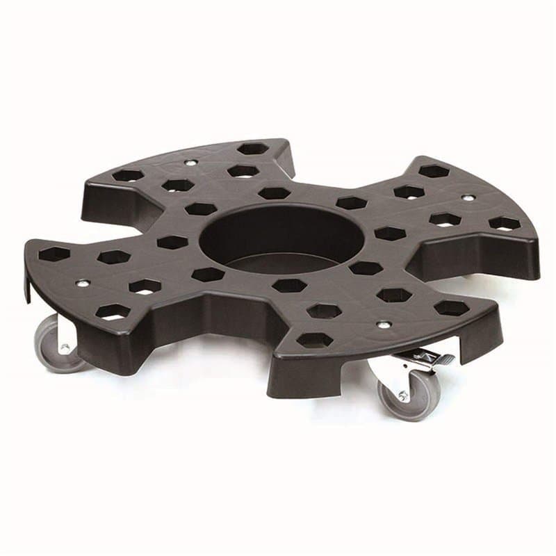 KATSU Chariot de Rangement Transport pour Pneus, 136kg Capacité, Chariot à roulettes avec 4 Roues Pivotantes avec Frein pour Dép