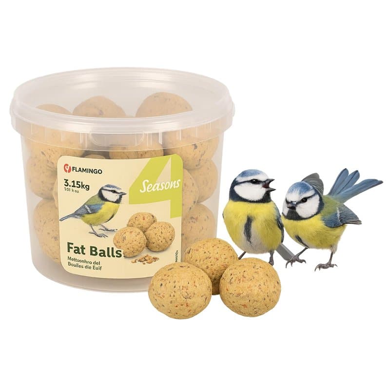 FLAMINGO 4 Seasons Boules De Graisse sans Filet dans Un Seau 35PCS 3,15KG