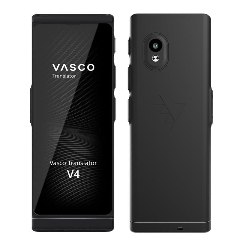 Traducteur vocal instantané Vasco V4 | 108 langues | Internet gratuit à vie pour les traductions dans près de 200 pays | Le trad