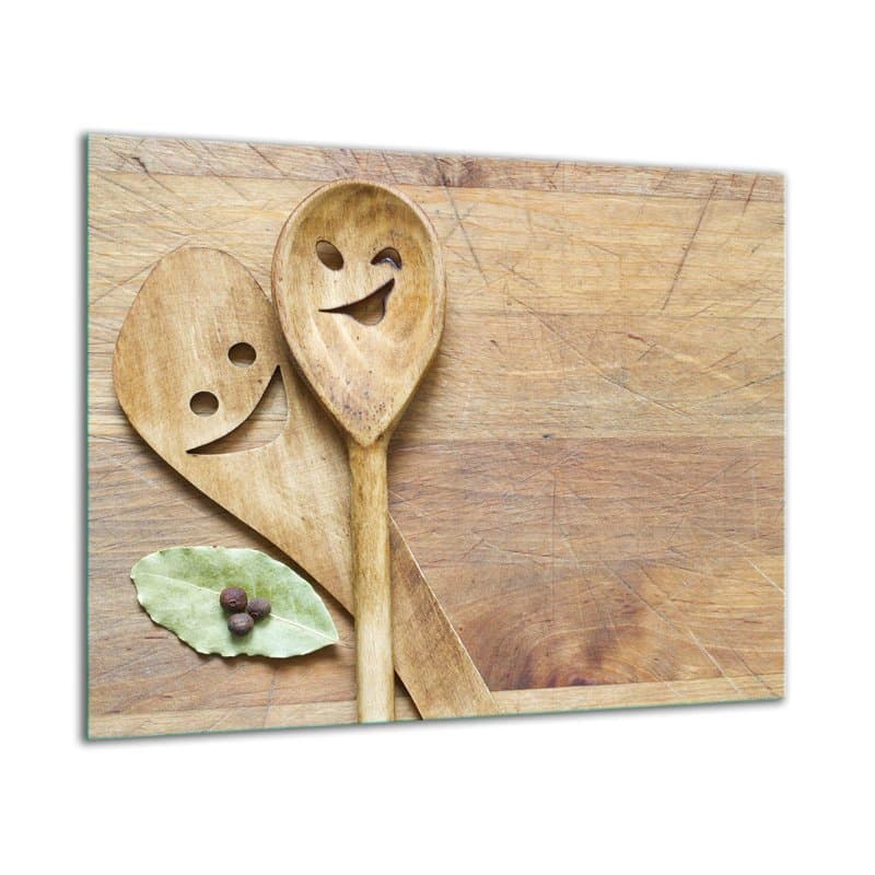 TMK Cache-plaque en verre 60 x 52 cm pour cuisinières électriques ou à induction, plaque de protection anti-éclaboussures, planc