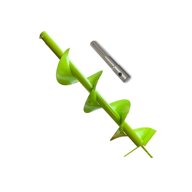 WERHE Tarière pour machine de forage avec adaptateur SDS Max ⌀200 mm, longueur 80cm - Tarière pour puits, plantation d'arbres, t