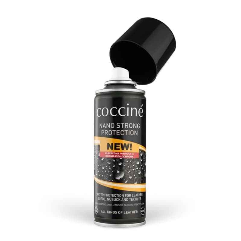 Coccine Spray imperméabilisant pour chaussures Nano Strong Protection, spray imperméabilisant universel pour cuir, textile, cuir