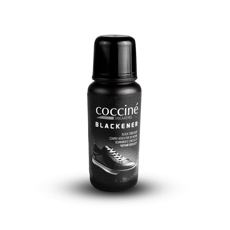 Coccine - Sneaker Blackener, Correcteur de Cuir Noir, Cirage Noir, Nettoyage Des Semelles, Renouvellement de la Peau des Black S