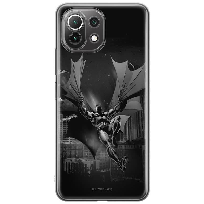 ERT GROUP Coque de téléphone Portable pour Xiaomi 11 Lite 4G/5G Original et sous Licence Officielle DC Motif Batman 073, Coque e