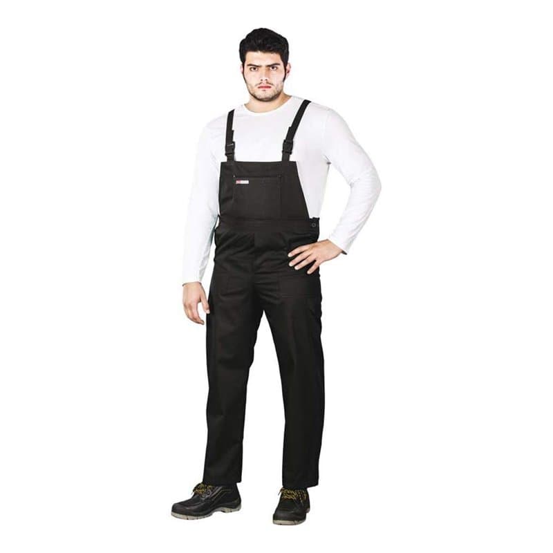REIS SMB_48 Master Salopette de Protection Noir Taille 48