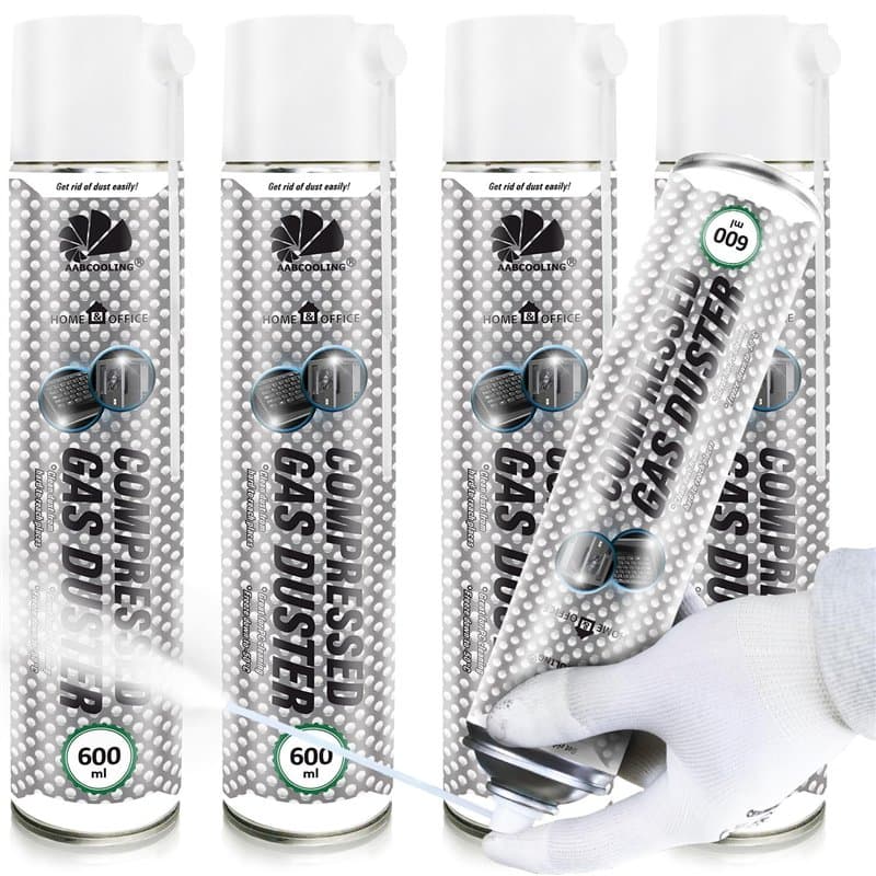 AABCOOLING Home&Office Sprays Nettoyants pour Moteur 4x600ml – Spray de Congélation -50°C, Dégrippage Vis Rouillées, Détection P