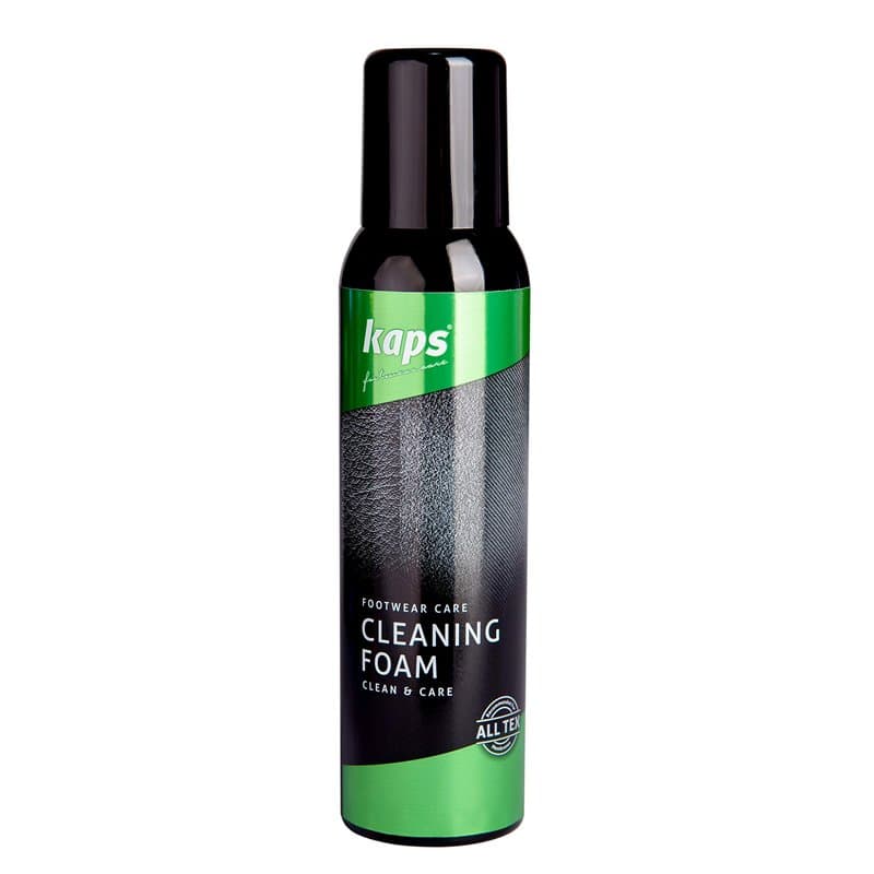 Kaps Mousse de nettoyage pour chaussures, nettoyant nettoyant pour chaussures et bottes, tissu et toile de nubuck suède cuir, to