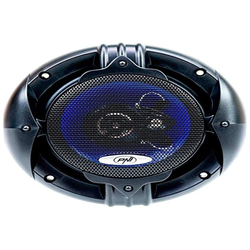 PNI Haut-parleurs coaxiaux HiFi500 3 Voies 100 W 12,7 cm, Lot de 2