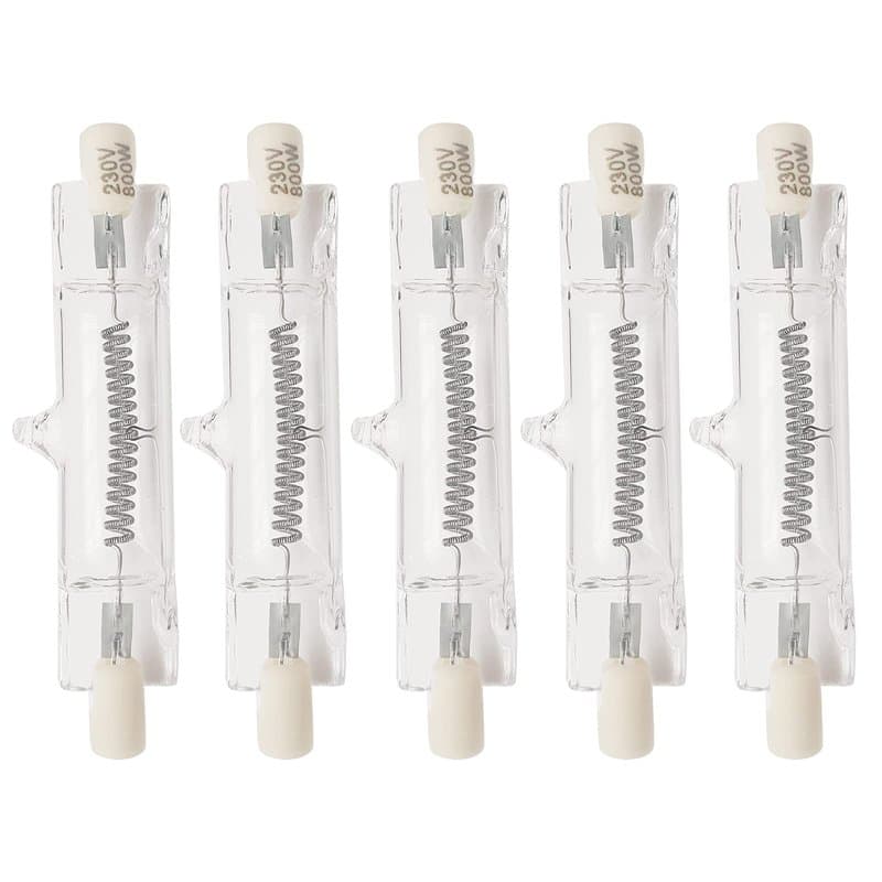 DXX Ampoule Halogène 5x800W Ampoule Mandarine Fresnel Tungstène Photographie Lampe DXX 3200K Studio