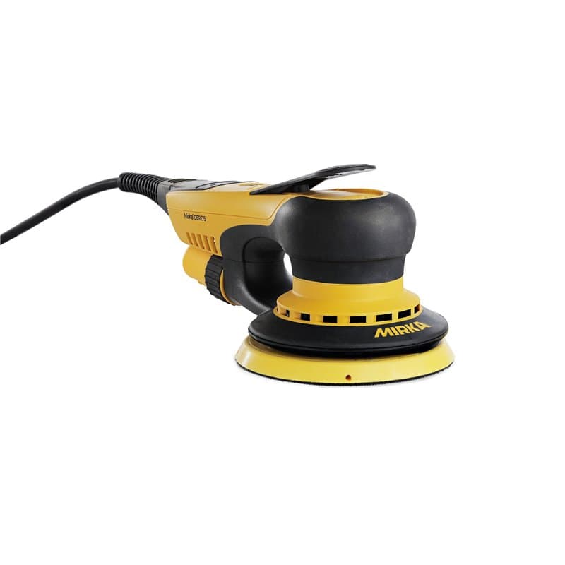 Mirka DEROS 550CV / Ponceuse excentrique avec aspiration centrale et autoagrippant/pour papier abrasif Ø 125mm / course 5,0mm /