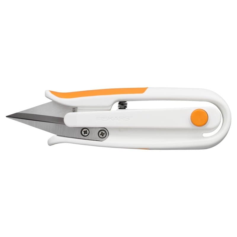 Fiskars Coupe-Fil Softgrip, Coupe-Fil pour Droitiers et Gauchers, Longueur : 12,7 cm, Lames en Acier Inoxydable/Poignées en Plas
