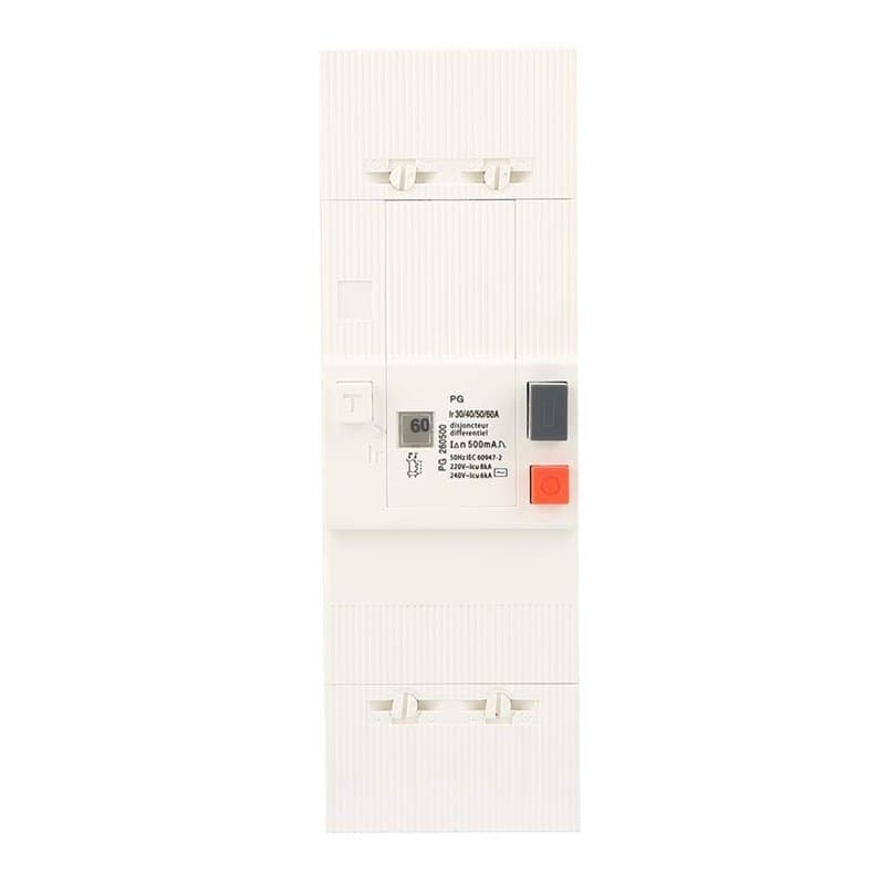 HGY Disjoncteur 60A,30-60A 2 pôles 50Hz / 60Hz Basse Tension Disjoncteur Protection de l'air Commutateur