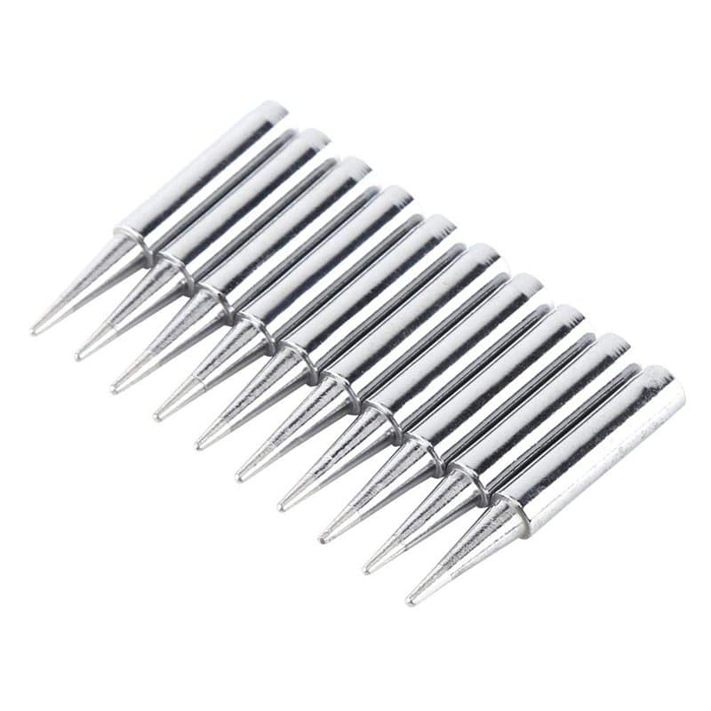 10pcs 900M Remplacement Pointes de Fer à Souder Kit,Pannes à Souder pour 936, 937 Station de Soudure pour Fabrication Artisanale