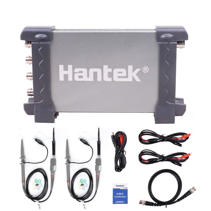 Hantek 6254BD Digital USB Oscilloscope 250 MHz 1 GSa/S 4 CH Forme d'onde Arbitraire