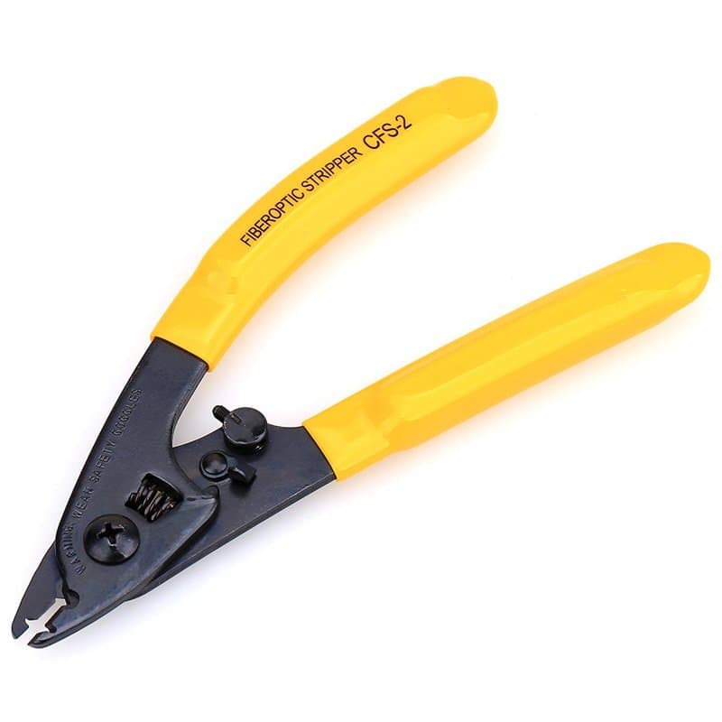 Cruiser double trou en fibre optique Stripper Clauss N ° Cfs-2 pour dénuder 125 micron Fibre 16,5 cm Longueur