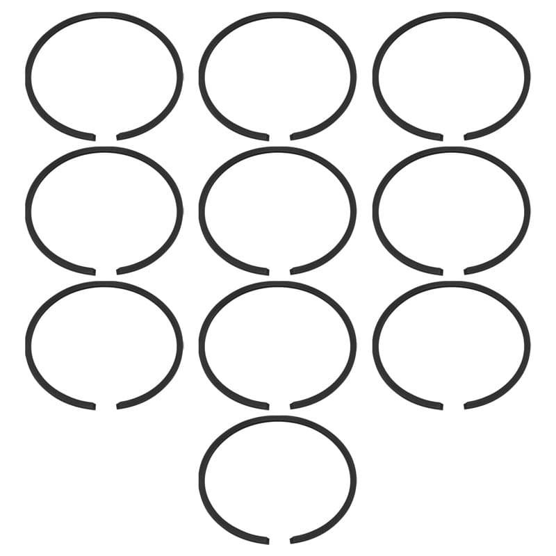 Be In Your Mind 10 Lot Segments de Piston pour Tronçonneuse 50mm X 1,2mm Pièce de Rechange 1128 034 3000 Compatible avec STIHL 0