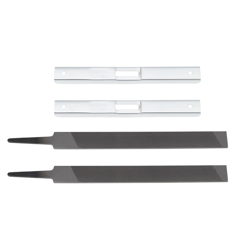 Create idea Lot de 2 aiguiseurs de profondeur pour tronçonneuse - Outil de jauge de profondeur - Outil d'affûtage pour tronçonne