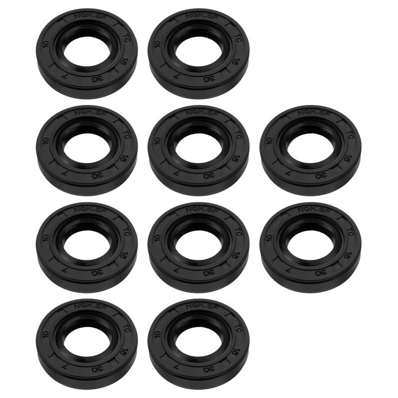 The Lord of the Tools 10PCS Joints d'étanchéité en Caoutchouc Nitrile NBR 15 X 30 X 7 Mm pour Vilebrequins Différentiels Et Amor