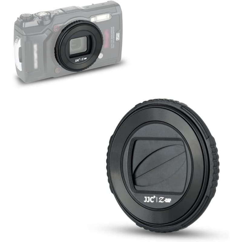 JJC Bouchon de Protection d'objectif pour Appareil Photo Olympus Tough TG-7, TG-6, TG-5, TG-4, TG-3, TG-2 and TG-1F, Om System T