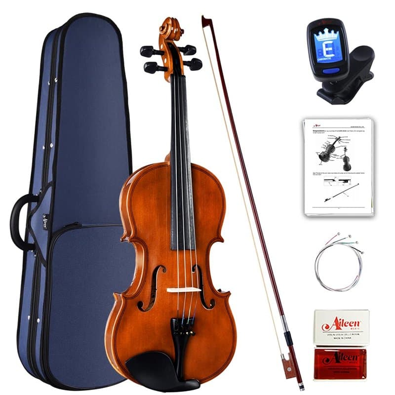Aileen Violon 4/4 Enfant, Débutant Violin Set avec Manuel d'Utilisation
