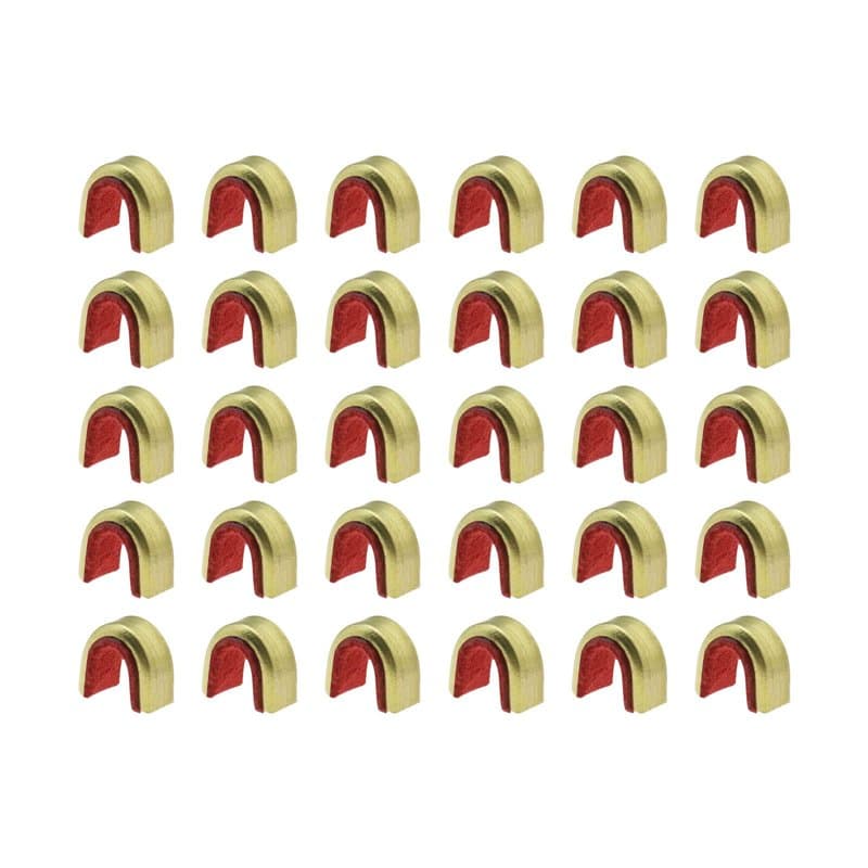 be in your mind 30pcs Points d'encochage Corde de Tir à l'arc en Laiton Clips de Boucle d'encoches pour Accessoires Corde d'arc