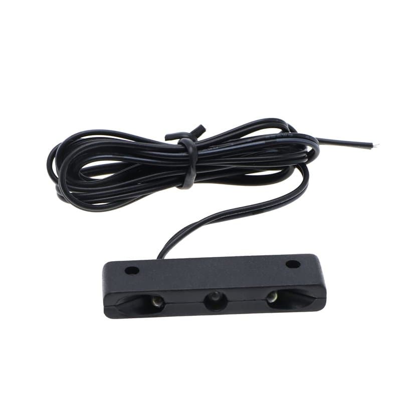 Lumière de Plaque d'immatriculation DC12V Lampe de Plaque d'immatriculation 3LED avec Lumière Visible à 180 Degrés Accessoires d