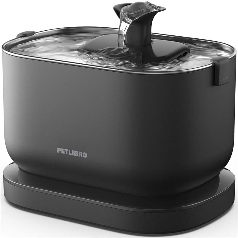 PETLIBRO Fontaine a Eau Chat sans Fil avec Capteur de Mouvement, Facile à Nettoyer, 23dB Ultra Silencieuse, Dockstream Fontaine