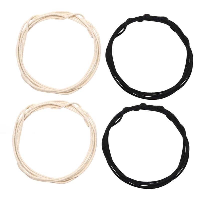 The Lord of the Tools 4pcs Fil de Guitare 1m Câble de Ramassage de Guitare Recouvert de Tissu Ciré de Style Vintage pour Pièces