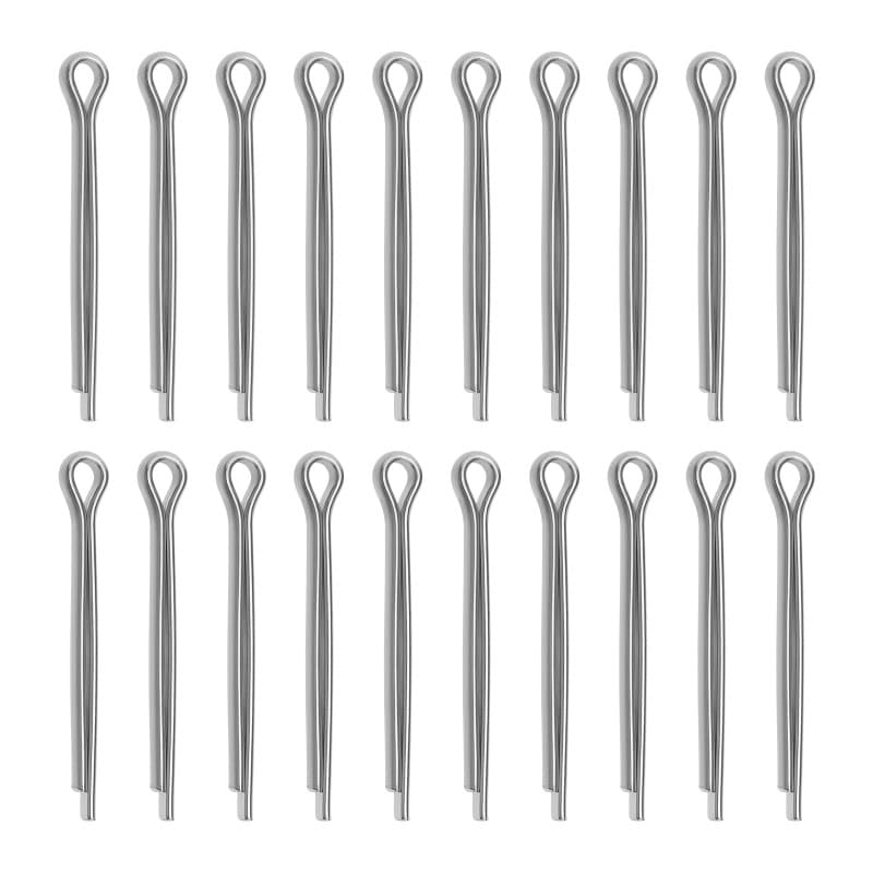 Be In Your Mind 20pcs Goupilles de Plaquettes de Frein à Disque de Vélo Goupille Fendue de Plaquette de Frein Goupille de Verrou