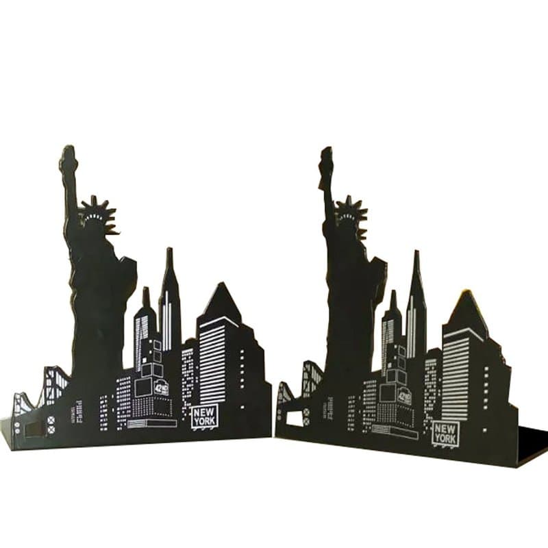 Architecture Du Monde Serre Livres, Serre-livres en Métal (Statue de la Liberté)