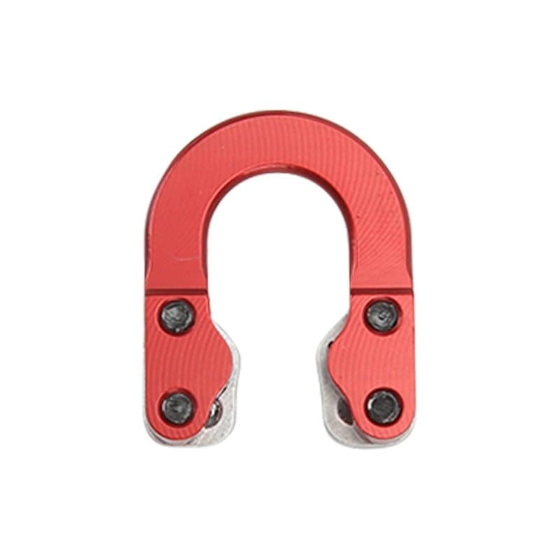 Weikeya Boucle en D en métal pour Arc à poulies,Alliage d'aluminium léger,Petit,Facile à Installer,élimine la Douleur à l'arc,Bo