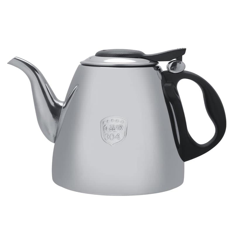 Joyzan Théière en Acier Inoxydable, Théières pour Cuisinière Induction Êlectrique Gaz Portable Thé Café Bouilloire Plaque Anti G