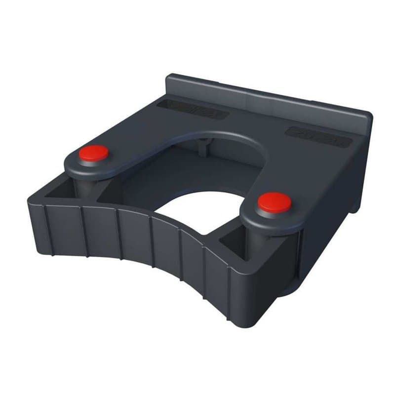 Toolflex Porte-Outils 20-30 mm, Lot de 2 pièces, Aluminium, Argenté, Râtelier Porte-Outils, Stockage et Organisation Générale