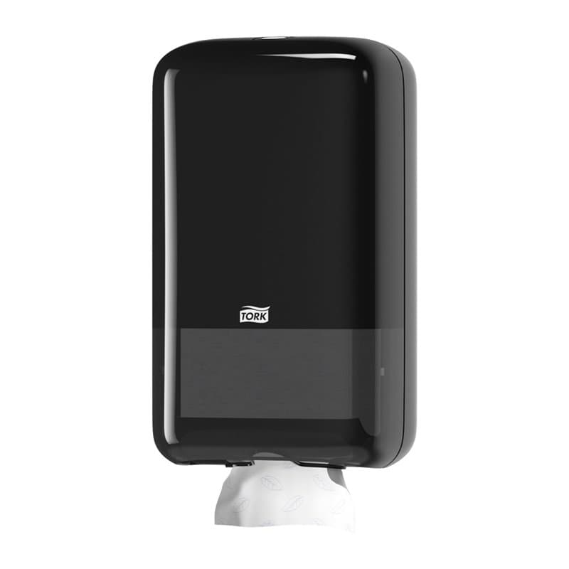 Tork 556008 Lot de 12 distributeurs de papier toilette Noir