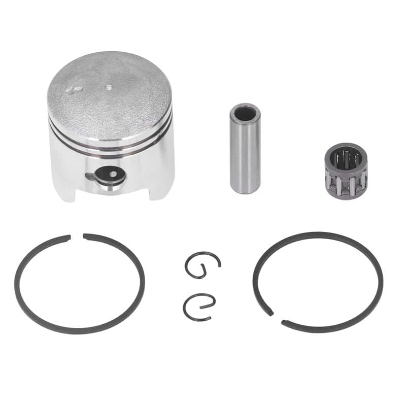 Kit de Piston de Reconstruction de Moteur,kit de Segment d'axe de Piston Professionnel Haute résistance 40 mm pour 2 Temps 49 CC