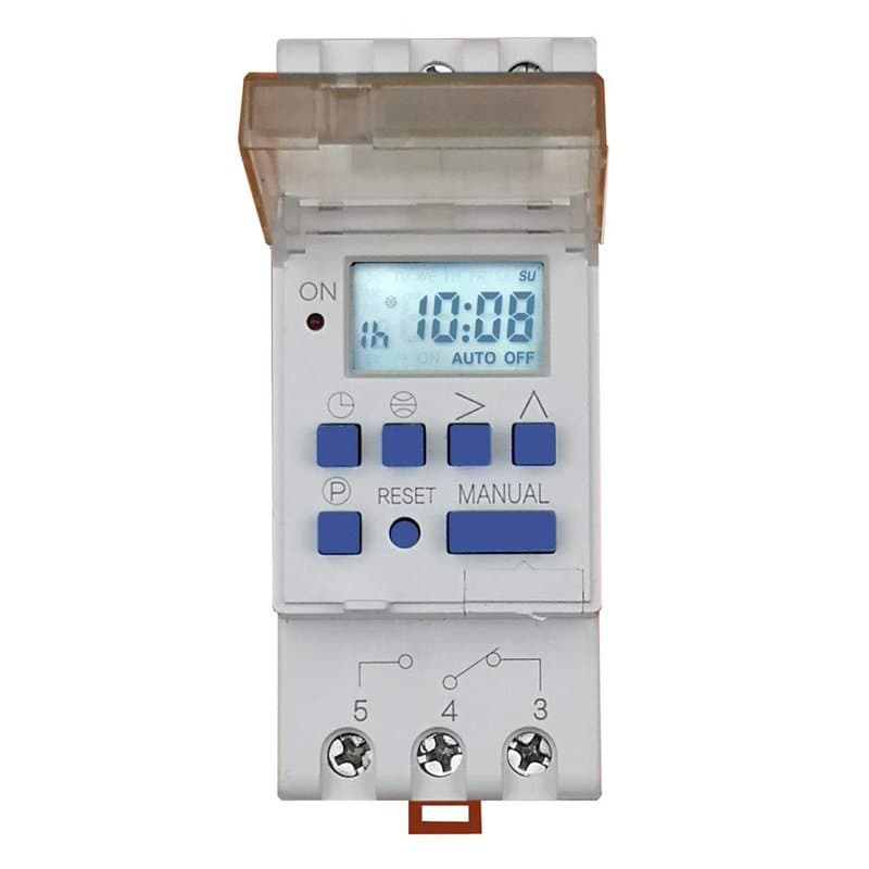 DIW -ASTRO1 Astrotimer AHD16T-U Minuterie numérique astronomique 8 programmes jours/semaines, fonction astronomique « nuit », 1