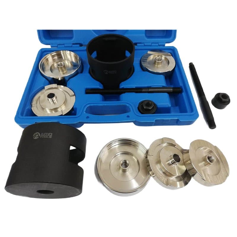 AMD TOOLS Kit d'extracteur de roulement de tonne, douille, essieu arrière, bras longitudinal pour BMW X5 E53