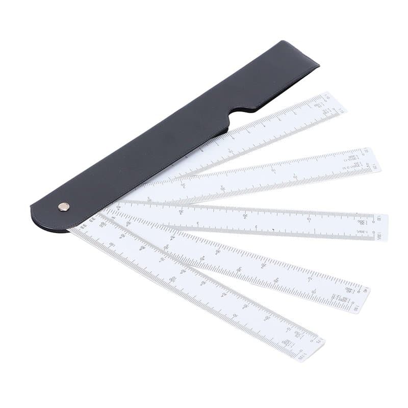 Règle Graduée Pour Architecte, Règle D'ingénierie Pliable, Souple Et élastique, Plusieurs échelles Pour étudiants Pour Le Dessin