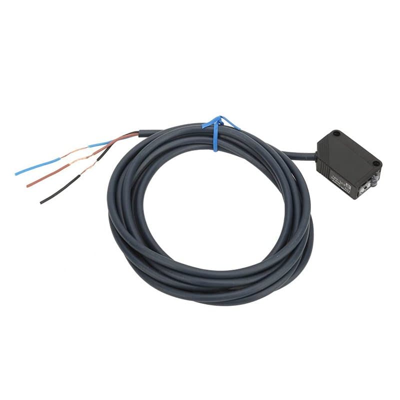 Kadimendium Capteur Infrarouge à réflexion Diffuse, 12-24VDC Sensible NPN fiable E3Z-D61 capteur de commutateur photoélectrique