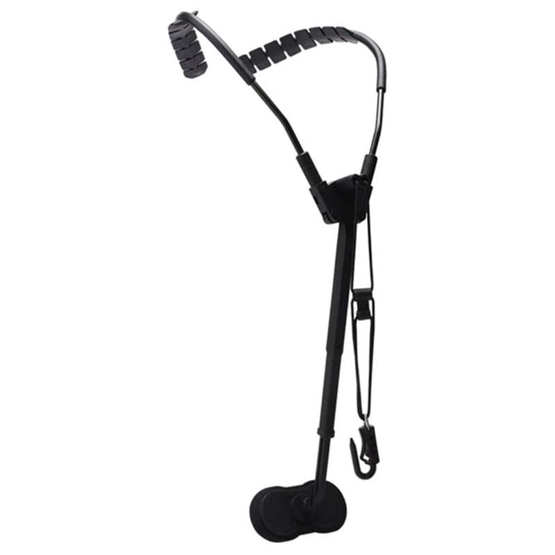 Harnais d'épaule générique pour saxophone Harnais d'épaule ajustable pour saxophones avec crochets en métal et rembourrage doux