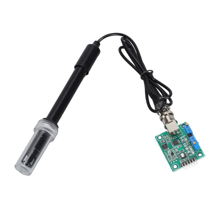 Module de capteur d'acquisition PH, sonde à électrode PH0-14 PH facile à utiliser avec connecteur BNC pour aquariums pour labora