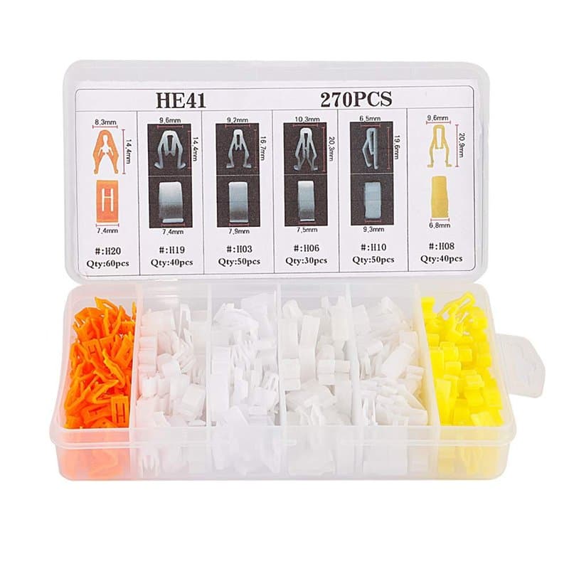Rivet de retenue, Clips de Garniture de Panneau de Tableau de Bord de Console de Voiture Universelle Rivets Kit de Fixation de B