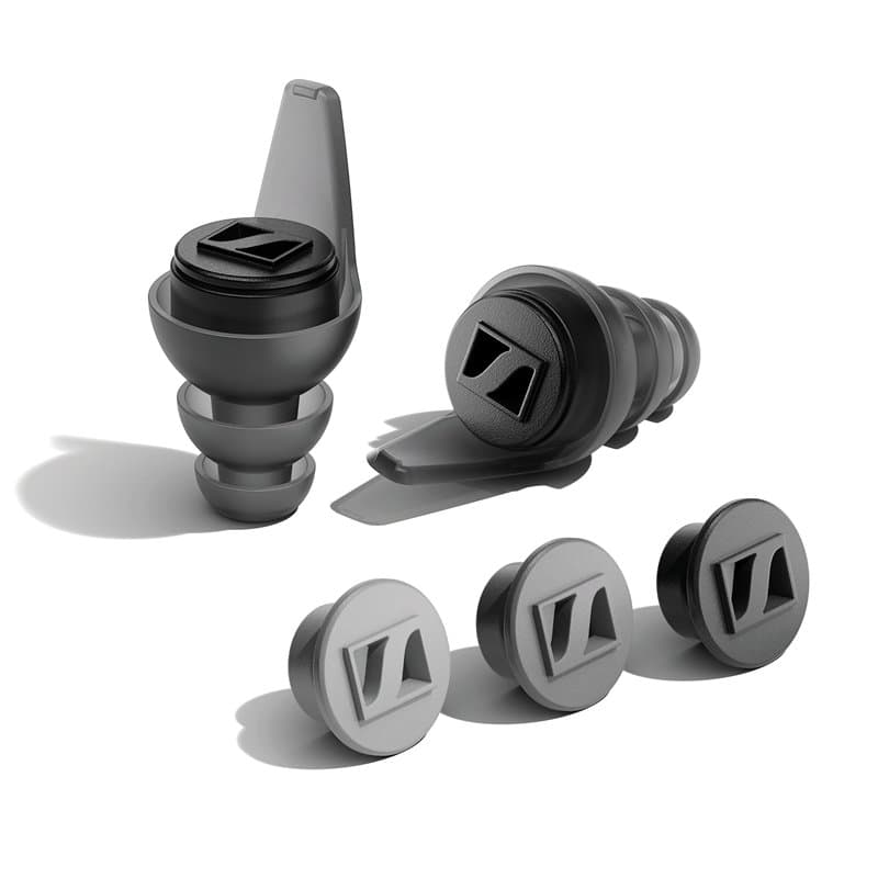 Sennheiser Protections auditives SoundProtex Plus - Protection auditive réutilisable avec 4 filtres interchangeables - Son Haute