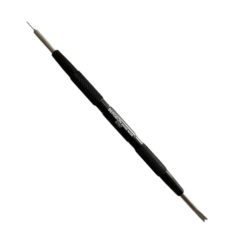BERGEON 5767-S Outil fin pour fixer et retirer la barre à ressort de rechange pour bracelet de montre
