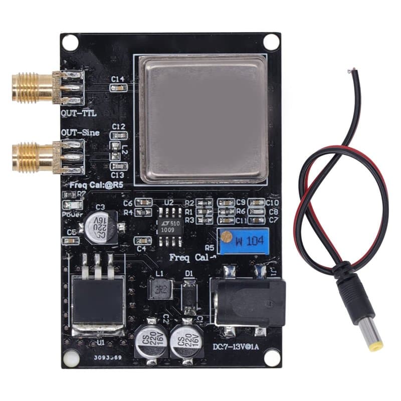 Module de Référence Standard de Fréquence OCXO 10 MHz Carte de Température Constante D'oscillateur à Cristal Carte de Source de