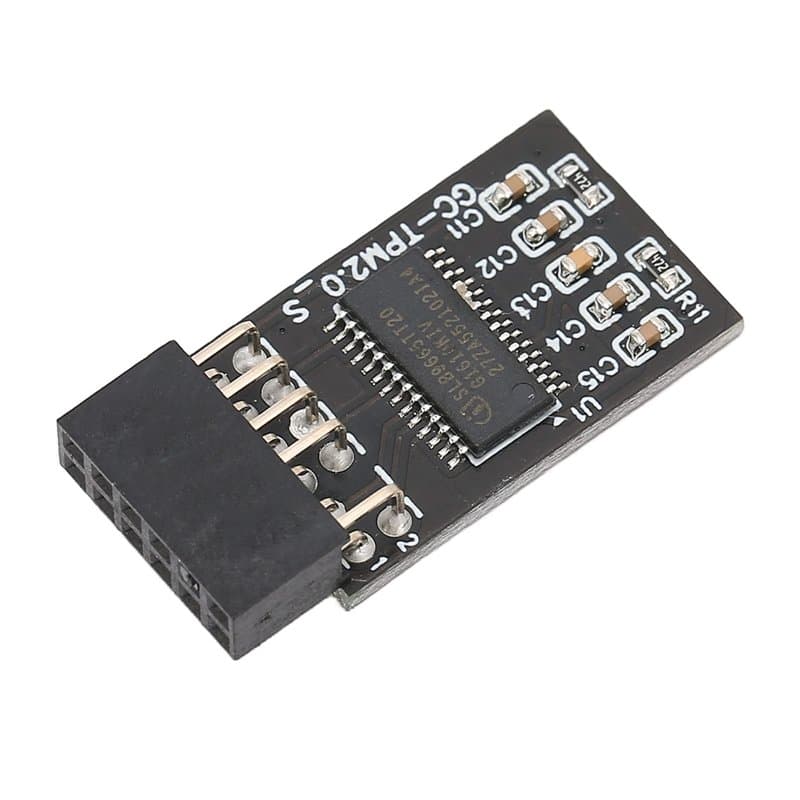 Module de Sécurité de Cryptage TPM 2.0, Interface LPC 12 Broches Module de Sécurité de Cryptage de Carte à Distance 12 Broches S